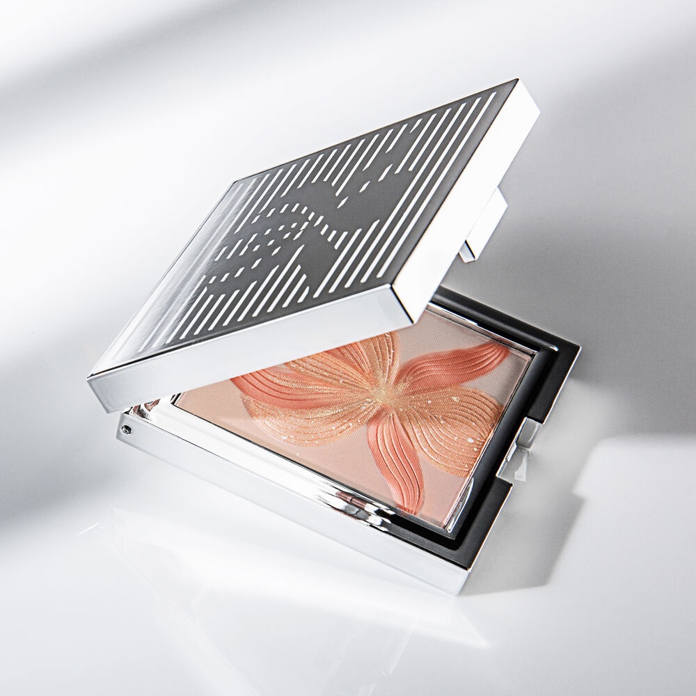 Sisley L'Orchidée Corail - Blush Illuminante in Palette con 3 Tonalità, 15 g