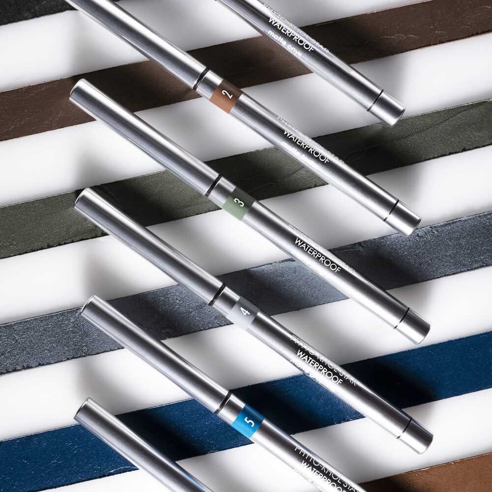 Sisley Phyto-Khol Star Waterproof Matita Occhi 1 Sparkling Black 0,3 g - Matita Automatica con Temperamatite Integrato