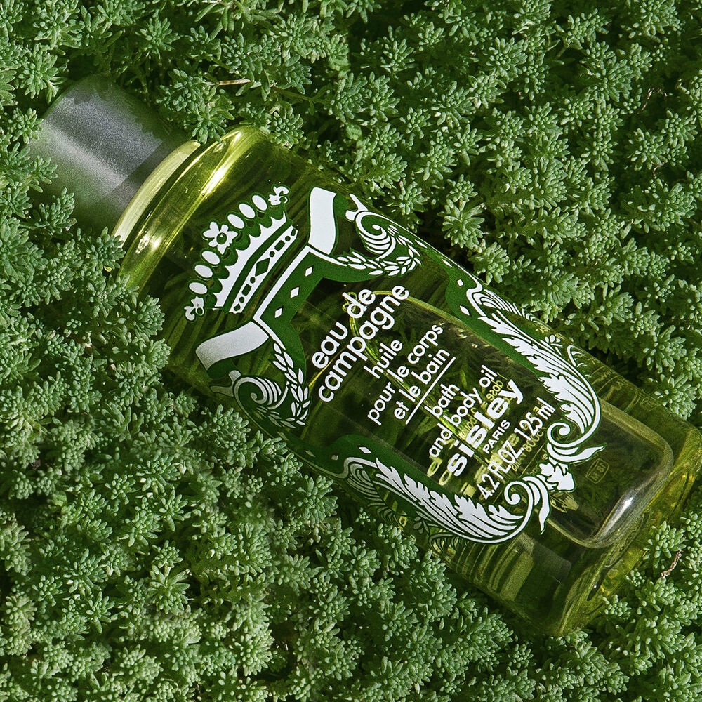 Sisley Eau De Campagne Olio per il Corpo e da Bagno 125 ml - Nutriente, Rinfrescante e Setificante