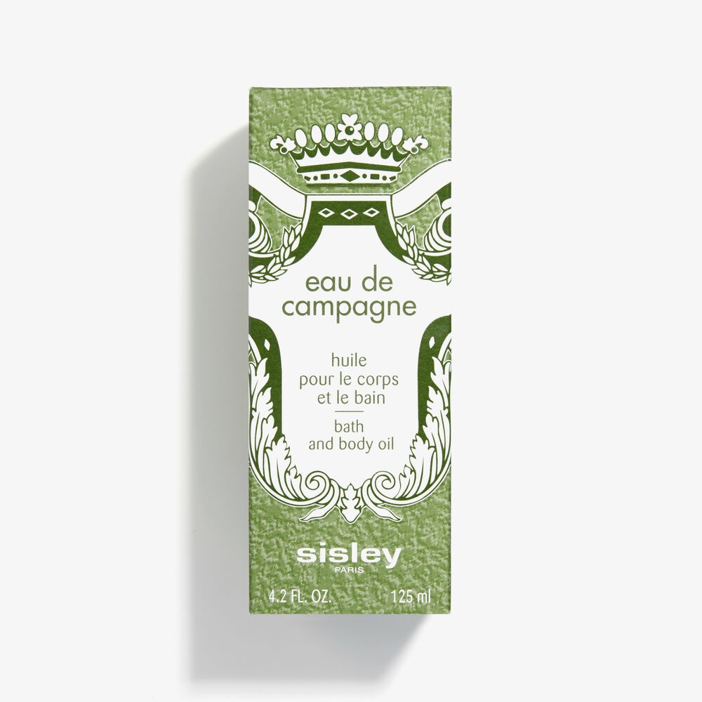 Sisley Eau De Campagne Olio per il Corpo e da Bagno 125 ml - Nutriente, Rinfrescante e Setificante