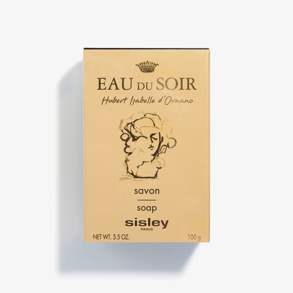 Sisley Eau Du Soir Savon Parfumé 100g - Sapone da Toilette Rinfrescante e Setificante