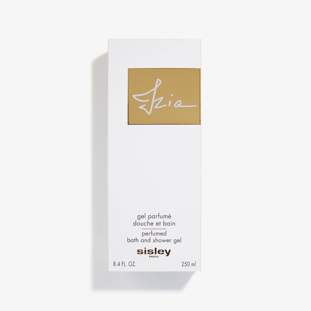 Sisley Gel Parfumé Douche et Bain Izia 250 ml - Gel Doccia e Bagno Profumato, Deterge Delicatamente e Lascia la Pelle Setosa