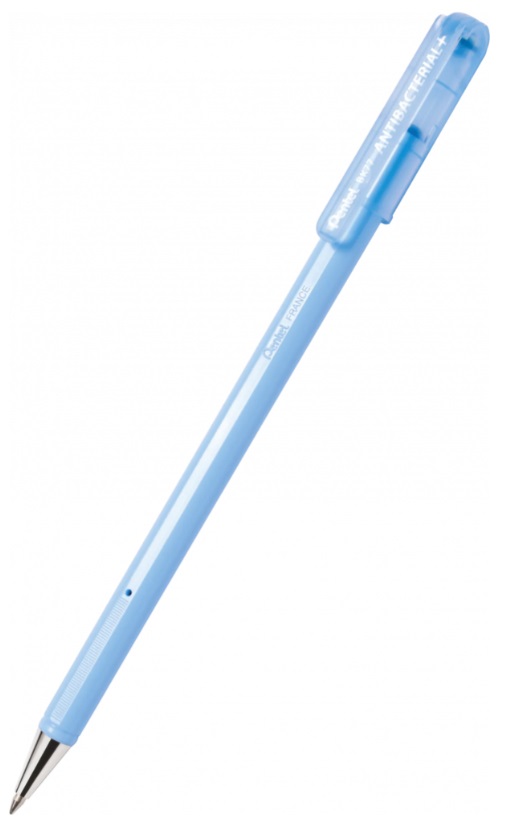 Pentel BK77AB Superb Antibacterial Penna a Sfera Blu 0,7 mm Antibatterica - Confezione da 12 pz