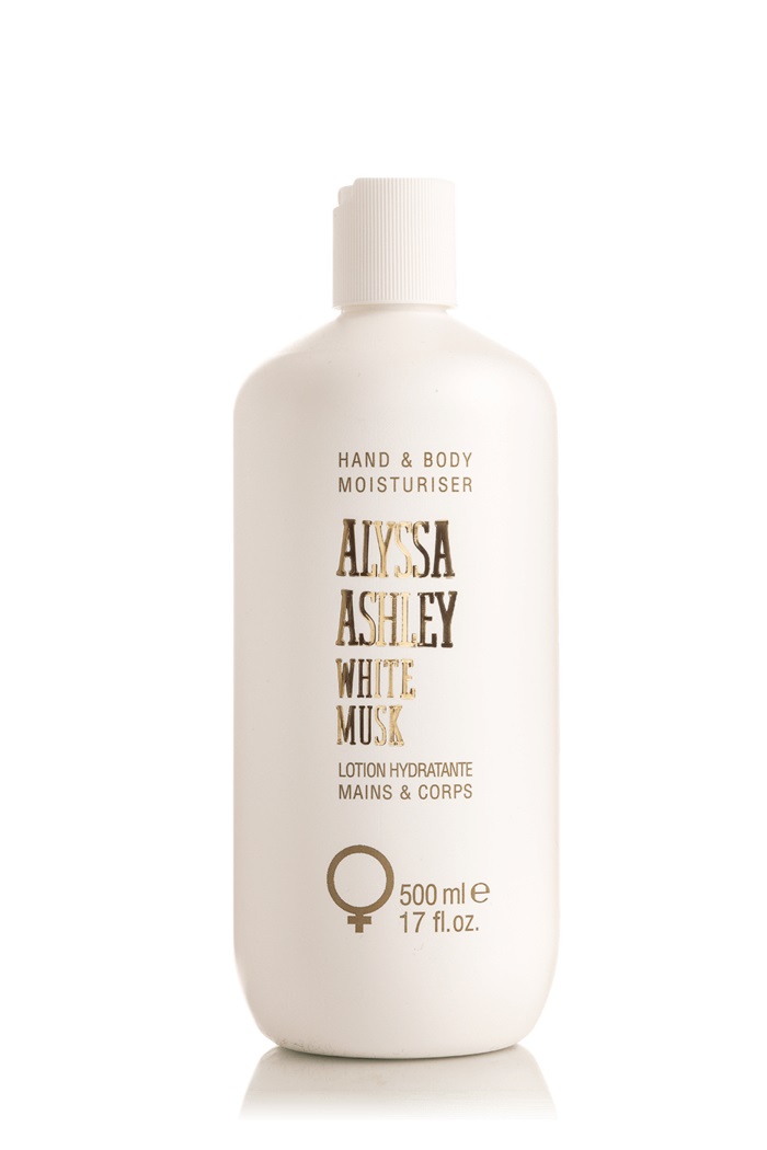 Alyssa Ashley White Musk Lozione per Mani e Corpo 750 ml - Fragranza di Muschio Bianco