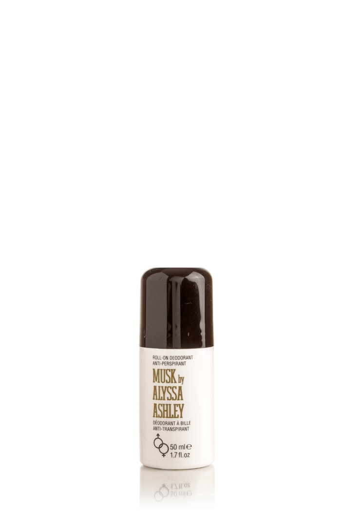 Alyssa Ashley Musk Deodorante Roll-On 50 ml - Fragranza Unisex con Note di Agrumi, Iris e Vaniglia