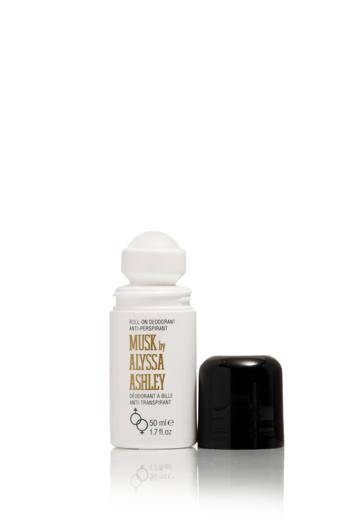 Alyssa Ashley Musk Deodorante Roll-On 50 ml - Fragranza Unisex con Note di Agrumi, Iris e Vaniglia