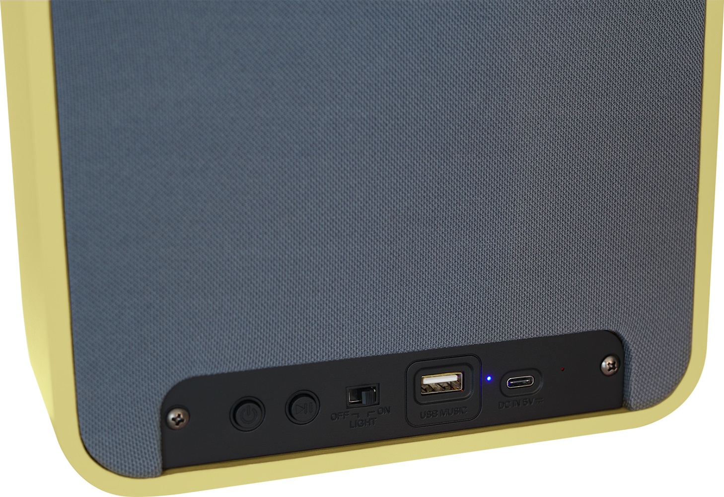 Bigben Altoparlante Portatile Bluetooth Misty Bear con Luce Notturna e Telecomando