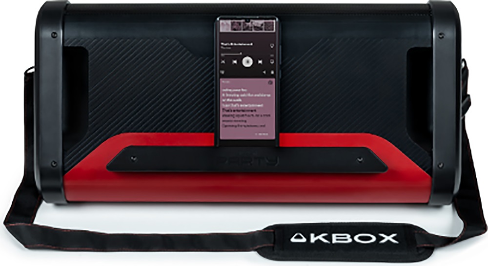 BigBen PARTY Kbox IP AU387056 - Altoparlante Bluetooth 20W con Effetti Luminosi e 2 Microfoni