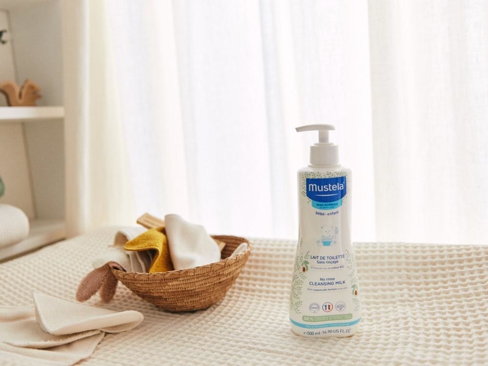 Mustela Hydra Baby Latte Detergente 500 ml - Latte Detergente per Bambini con Perseose di Avocado