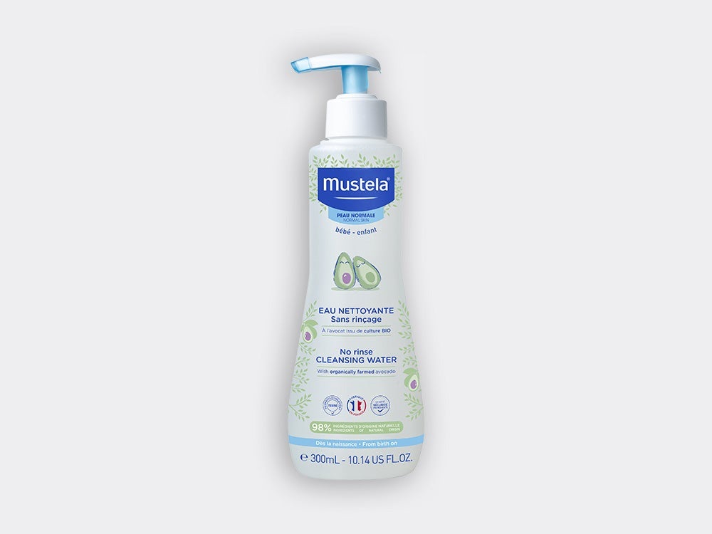 Mustela Fluido Detergente Senza Risciacquo 300 ml - Acqua Micellare Delicata per Bambini