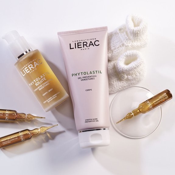 Lierac Phytolastil Fiale Correzione Smagliature - 20 Fiale da 5 ml con Complesso Vegetale Attivo
