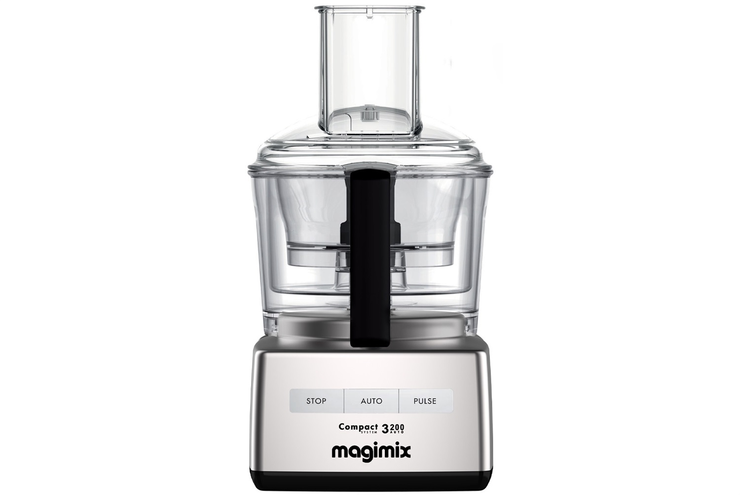 Magimix Robot da Cucina Compact 3200 XL Argento 650 W 1 L - Multifunzionale con Controllo a Pulsanti