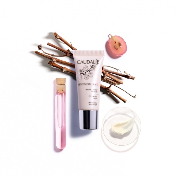Caudalie Resveratrol Lift Balsamo occhi 15 ml - Effetto Lifting, Trattamento Anti-età per Rughe e Occhiaie