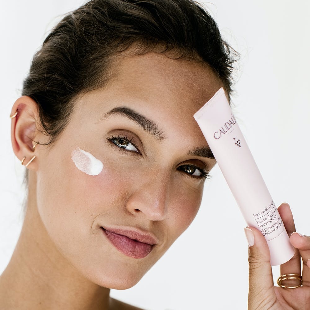 Caudalie Fluido Cashmere Ridensificante Resveratrol Lift 40 ml - Antirughe, Rassodante e Idratante