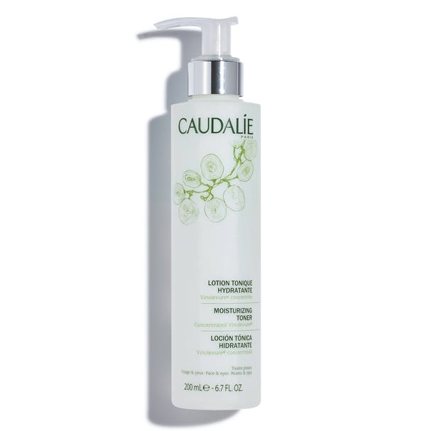 Caudalie Vinoclean Lozione Tonica Idratante 200 ml - Detergente e Tonificante con Vinolevure e Acqua di Rose