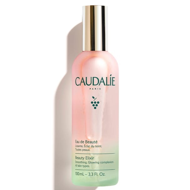 Caudalie Acqua di Bellezza 100 ml - Rugiada Trattante Illuminante, Restringe i Pori e Fissa il Trucco