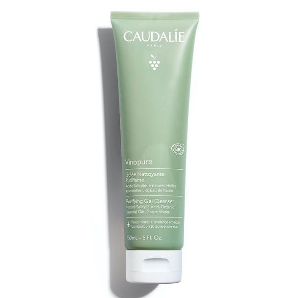 Caudalie Vinopure Gel Detergente Purificante 150 ml - Deterge, Purifica e Riduce Imperfezioni