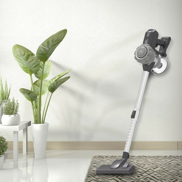 LIVOO DOH141 Scopa Aspirapolvere Ricaricabile 150W, Filtro HEPA, 2 Velocità, Autonomia 40 Minuti, Accessori Inclusi