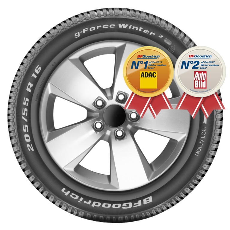 BFGoodrich g-Force Winter 2 225/55 R17 Invernale 101H XL 3PMSF M S