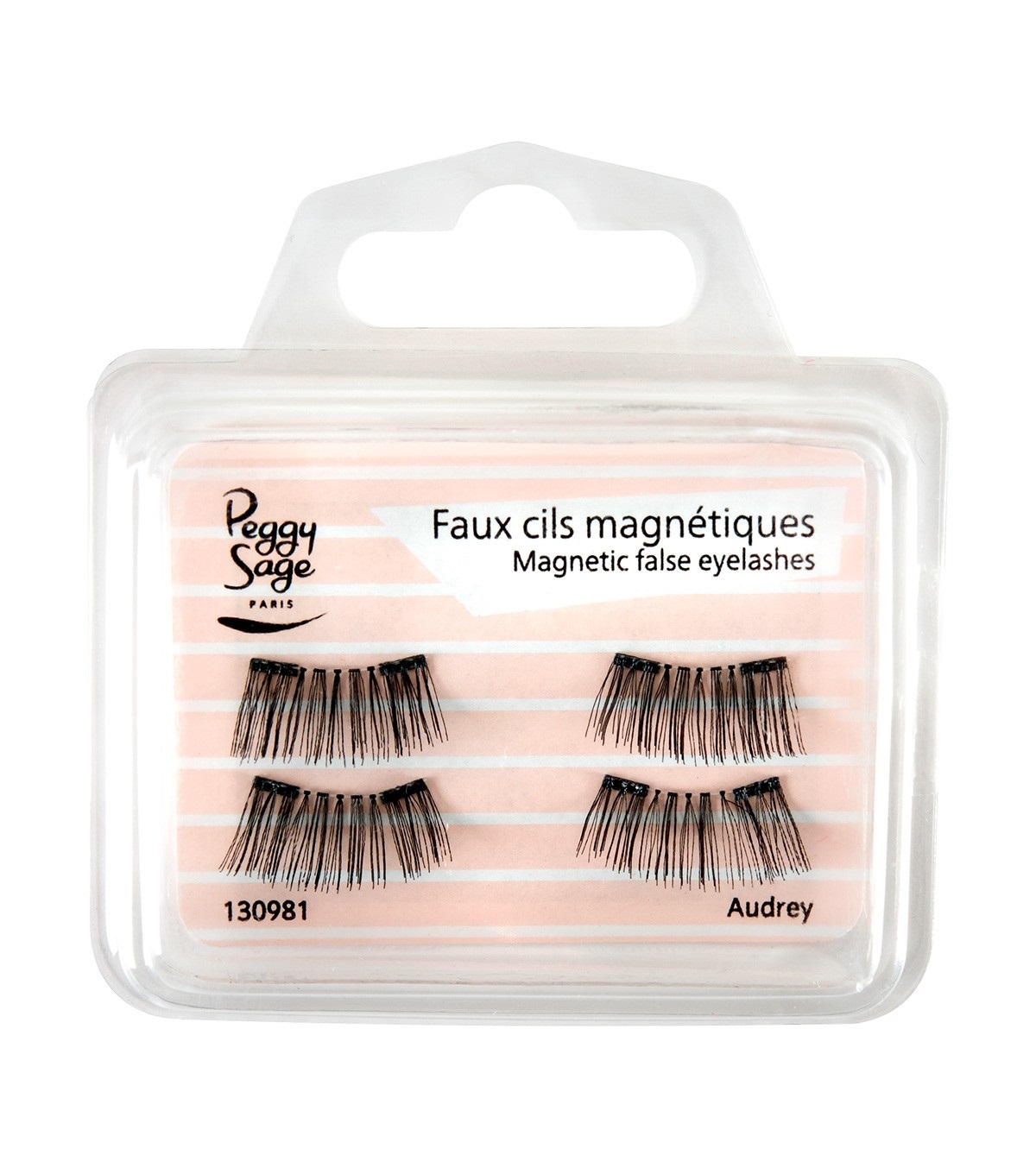 Peggy Sage Ciglia Finte Magnetiche Audrey - Facili da Applicare, Senza Colla, Effetto Folto e Voluminoso