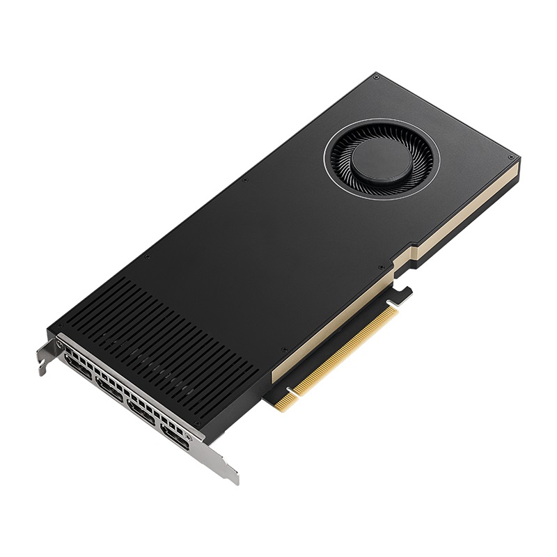 PNY NVIDIA RTX A4000 Scheda Video Professionale 16 GB GDDR6 PCI Express 4.0 x16, 256 bit, 7680 x 4320 Pixel, 4x DisplayPort, Supporto 8K, Ventilatore Ultra-Silenzioso
