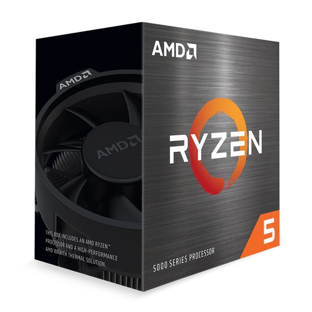 AMD Ryzen 5 5600X Processore 6 Core 3,7 GHz (4,6 GHz Turbo) Socket AM4 - 32 MB L3 Cache, 65 W