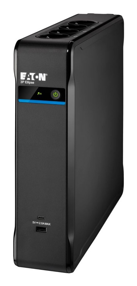 Eaton 3P Ellipse UPS Gruppo di Continuità Standby (Offline) 1,3 kVA 840 W con 8 Prese AC e Porta USB