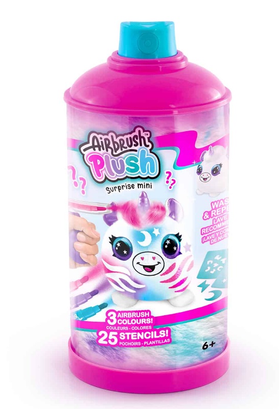 Canal Toys Airbrush Plush - Peluche Colorabili Personalizzabili (Unicorno, Koala, Narval) - 15 cm