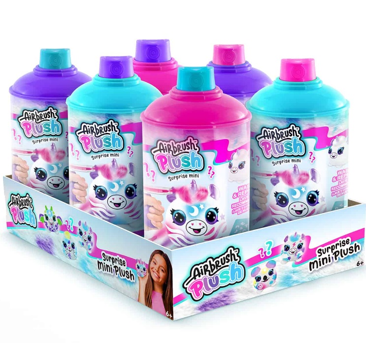 Canal Toys Airbrush Plush - Peluche Colorabili Personalizzabili (Unicorno, Koala, Narval) - 15 cm