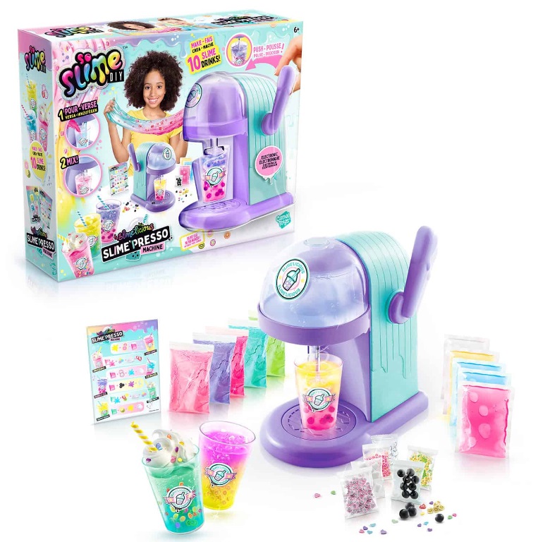 Canal Toys So Slime - Slimelicious - Slime'presso Machine SSC 254, Viola - Frullatore elettronico per creare bevande slime rinfrescanti