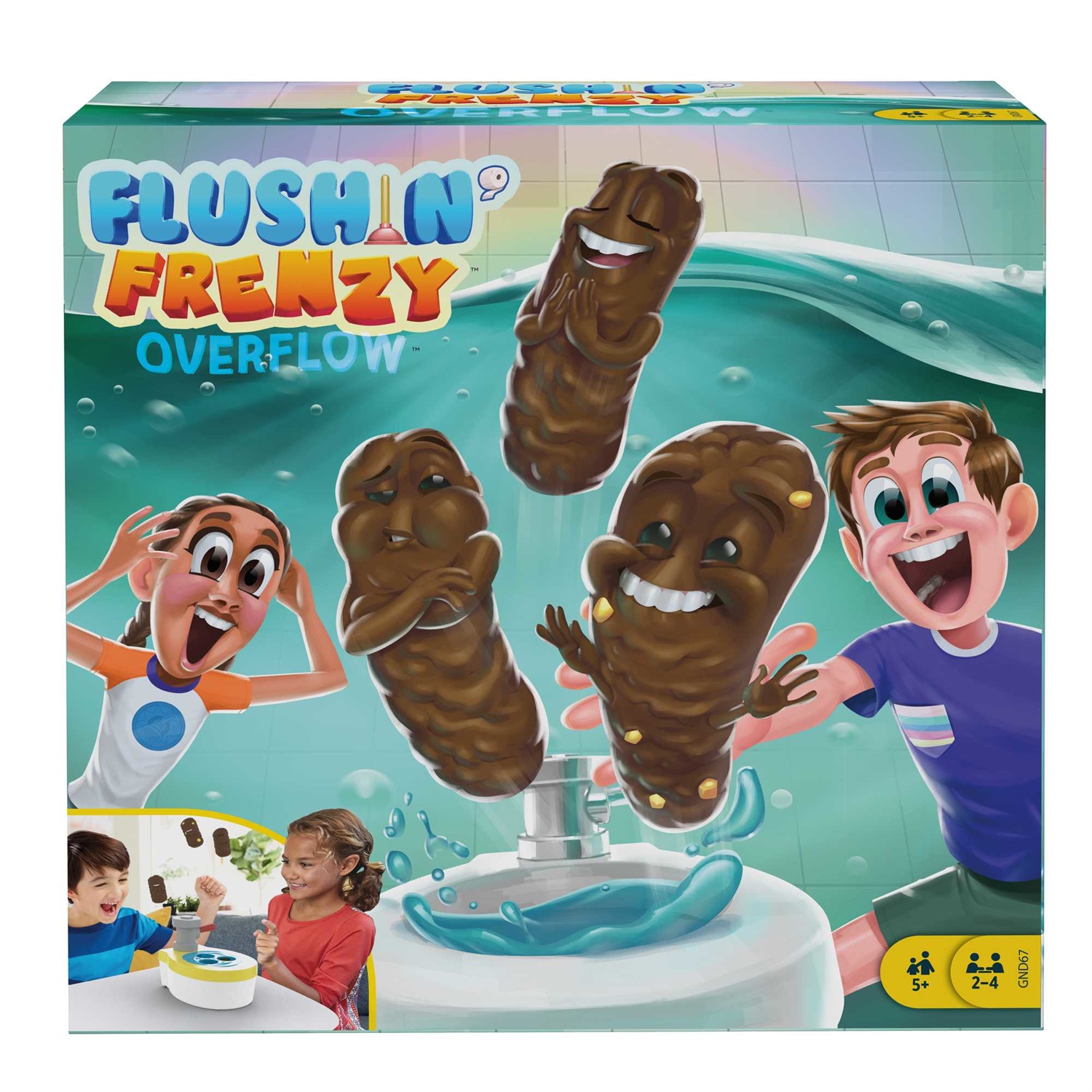 Asmodee Dobble Kids - Gioco da Tavolo per Tutta la Famiglia, 2-5 Giocatori, 4 Anni, Edizione in Italiano, Gioco di Colpo d'Occhio e Velocità con 30 Carte e 5 Mini-Giochi