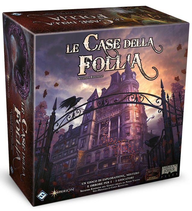 Asmodee Le Case della Follia - 2a Edizione, Gioco da Tavolo con App, 1-5 Giocatori, 14 Anni, Edizione in Italiano