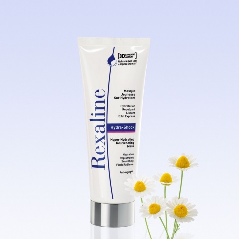 Rexaline 3D Hydra-Shock Maschera Viso Iperidratante e Rimpolpante 75 ml
