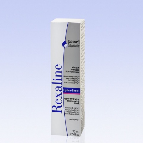 Rexaline 3D Hydra-Shock Maschera Viso Iperidratante e Rimpolpante 75 ml