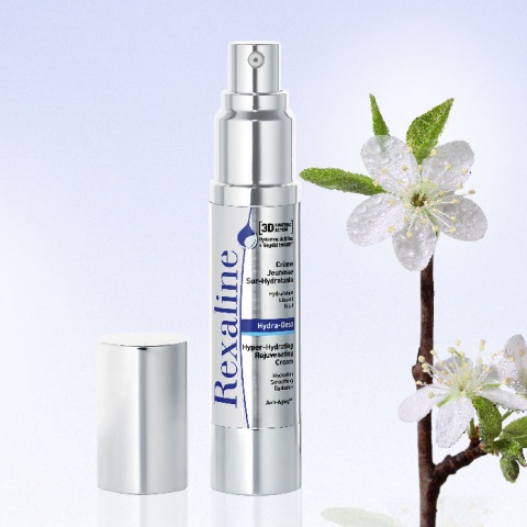 Rexaline Hydra-Dose Crema Viso Superidratante Antirughe 50 ml - Adatta a Tutti i Tipi di Pelle, Formula Vegana