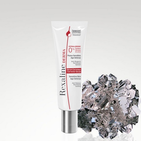 Rexaline Derma Corrector Siero Age Defense per Pelle Sensibile, 30 ml - Idratante e Nutriente