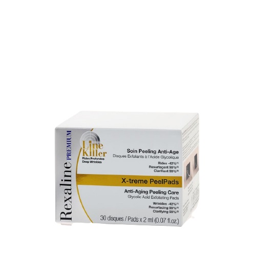 Rexaline Premium Line-Killer X-Treme - Peeling Anti-Aging con 30 Pads per Rigenerazione e Idratazione della Pelle