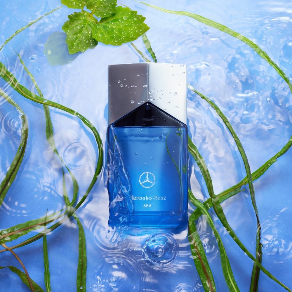 Mercedes-Benz Sea Eau de Parfum 60 ml Uomo - Fragranza Fresca con Note di Mandarino e Patchouli