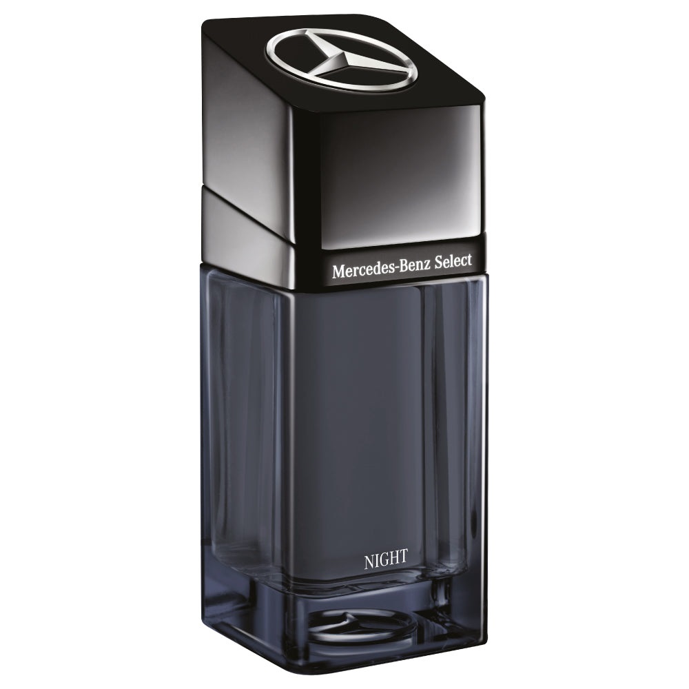 Mercedes-Benz Select Night Eau de Parfum 100 ml Uomo - Fragranza Legnosa-Vanigliata, Orientale Speziato, Lanciato nel 2019