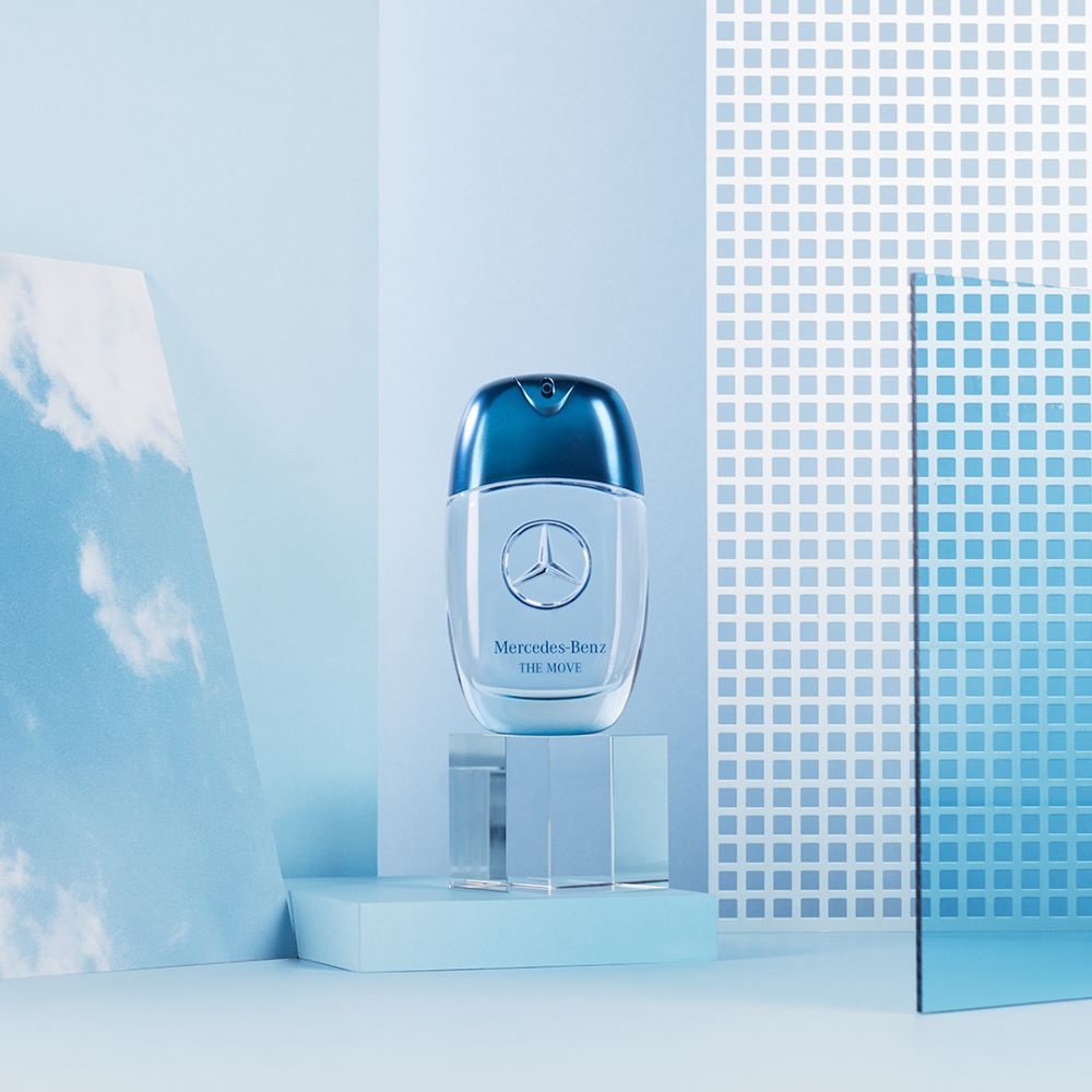 Mercedes-Benz The Move Eau de Toilette 100 ml Uomo - Profumo Aromatico con Pompelmo, Cardamomo e Note Marine