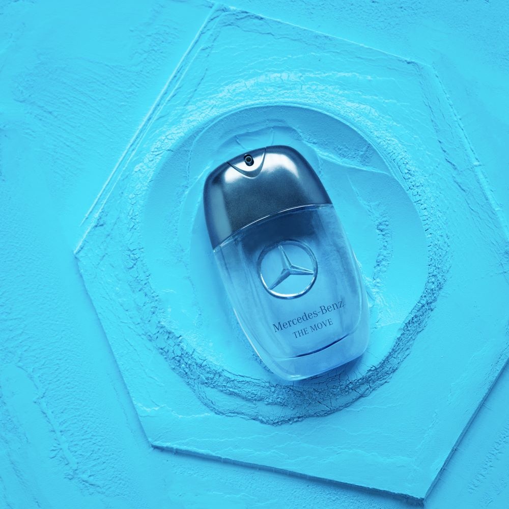 Mercedes-Benz The Move Eau de Toilette 100 ml Uomo - Profumo Aromatico con Pompelmo, Cardamomo e Note Marine