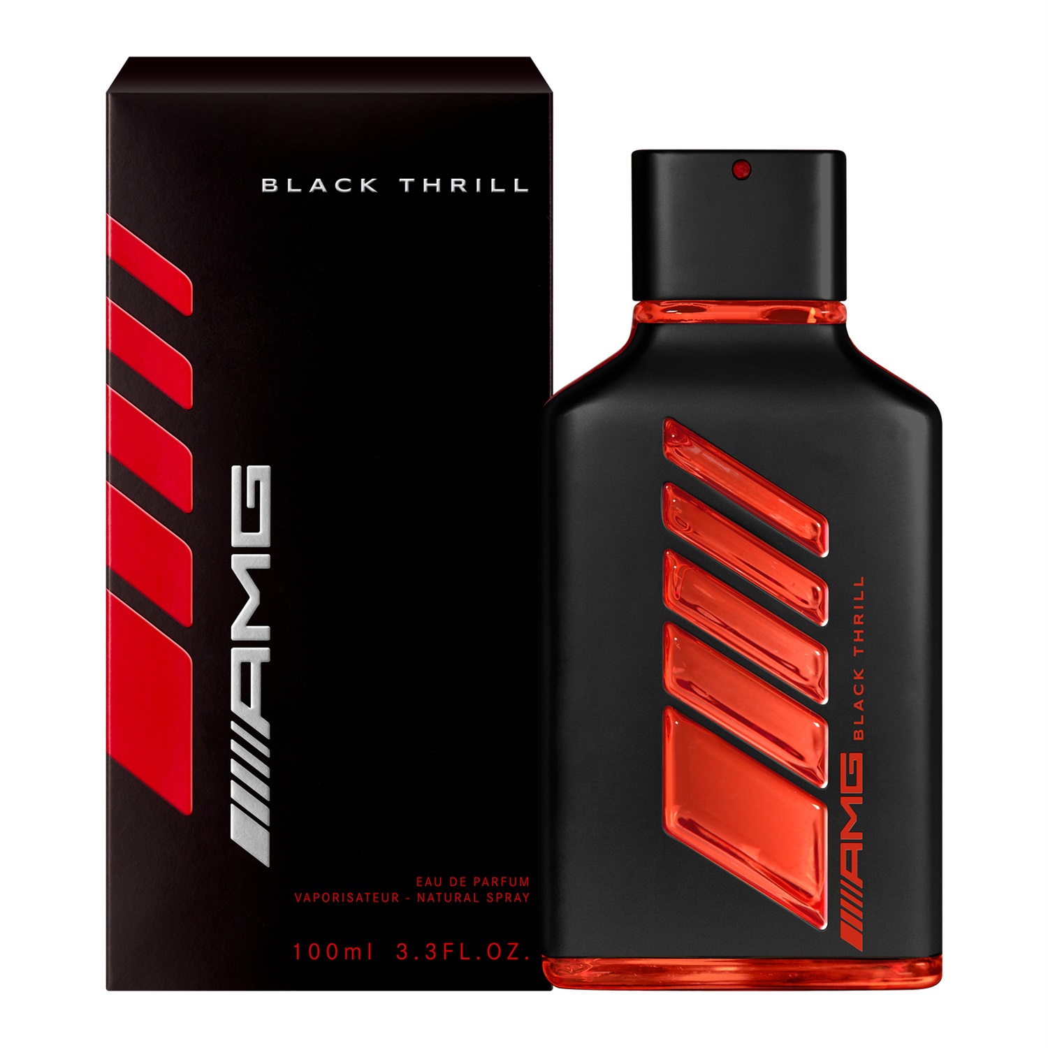 Mercedes-Benz AMG Black Thrill Eau de Parfum Ricaricabile 100 ml Uomo