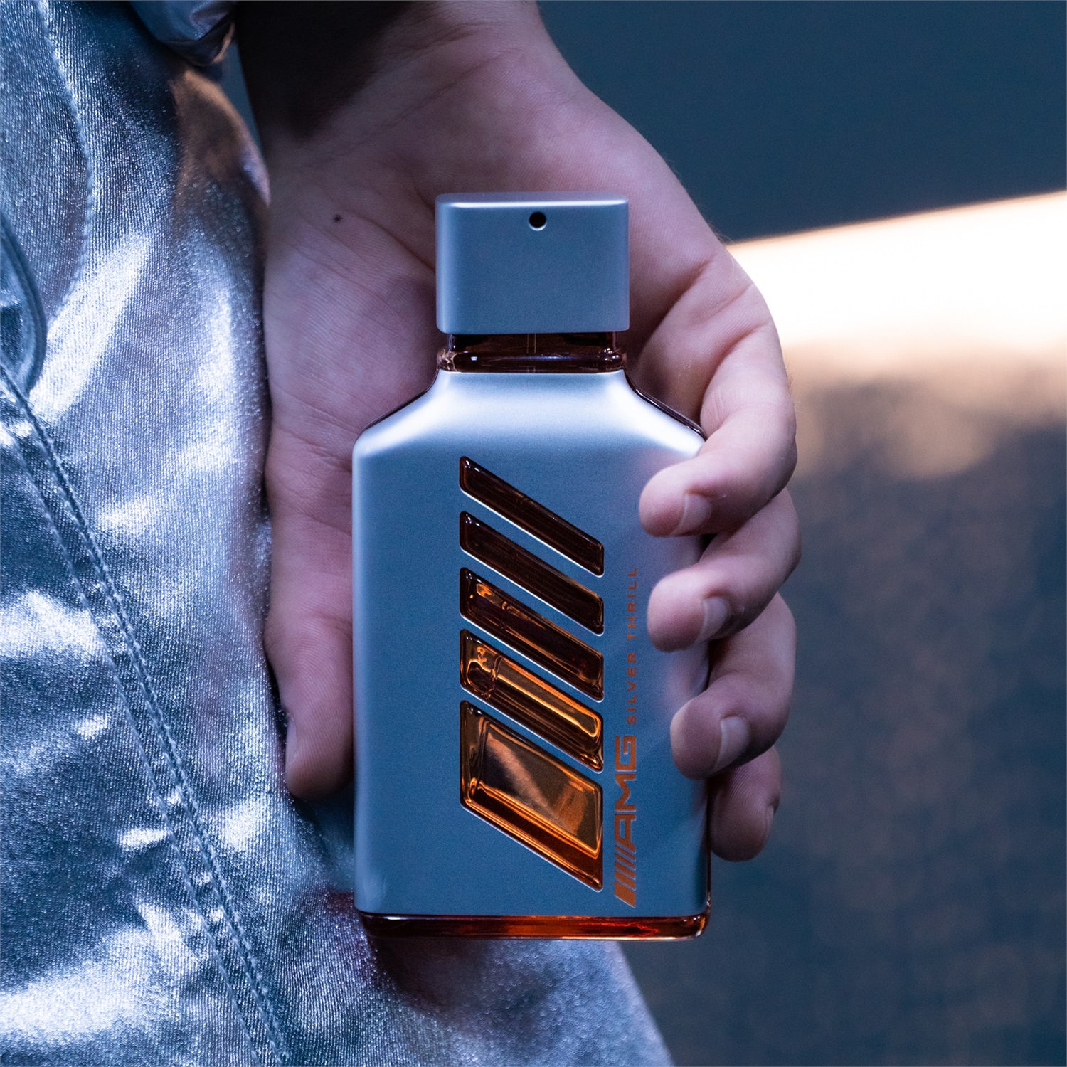 Mercedes-Benz AMG Silver Thrill Eau de Parfum da Uomo 100 ml - Fragranza Fresca ed Energica