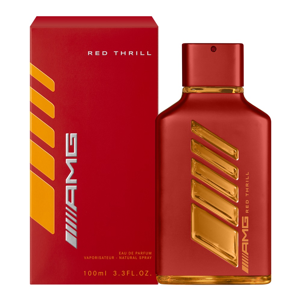 Mercedes-Benz AMG Red Thrill Eau de Parfum 100 ml Uomo - Fragranza Fresca ed Energica