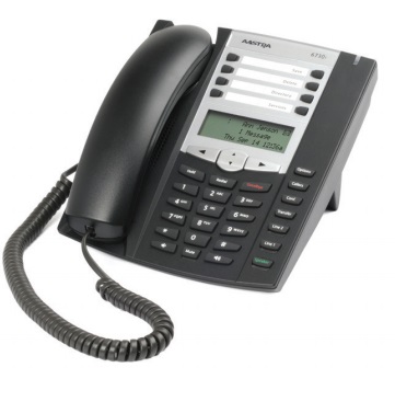 Mitel MiVoice 6730 Telefono Analogico Nero con Identificatore di Chiamata e Garanzia di 12 Mesi