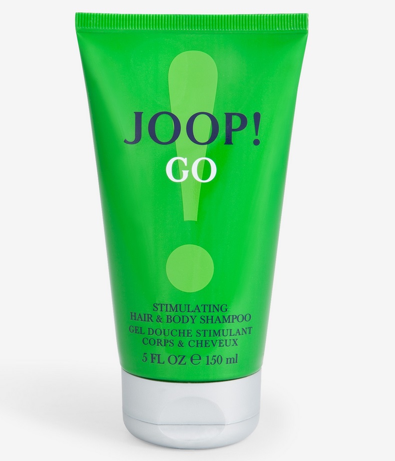 JOOP! Go Gel Doccia Corpo e Capelli 150 ml - Fragranza Legnosa-Aromatica per Uomo con Note di Pimento, Rabarbaro e Arancia