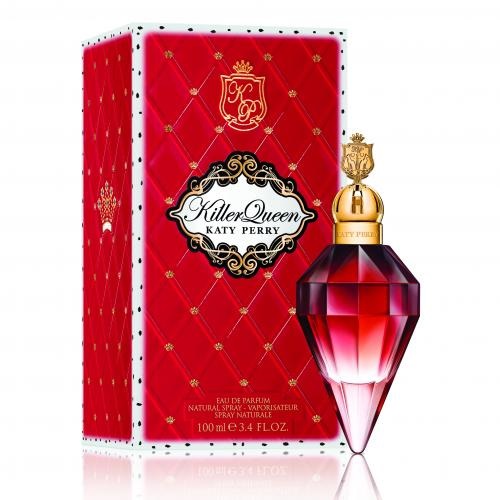 Katy Perry Killer Queen Eau de Parfum 100 ml Donna - Fragranza Floreale-Fruttata Gourmand