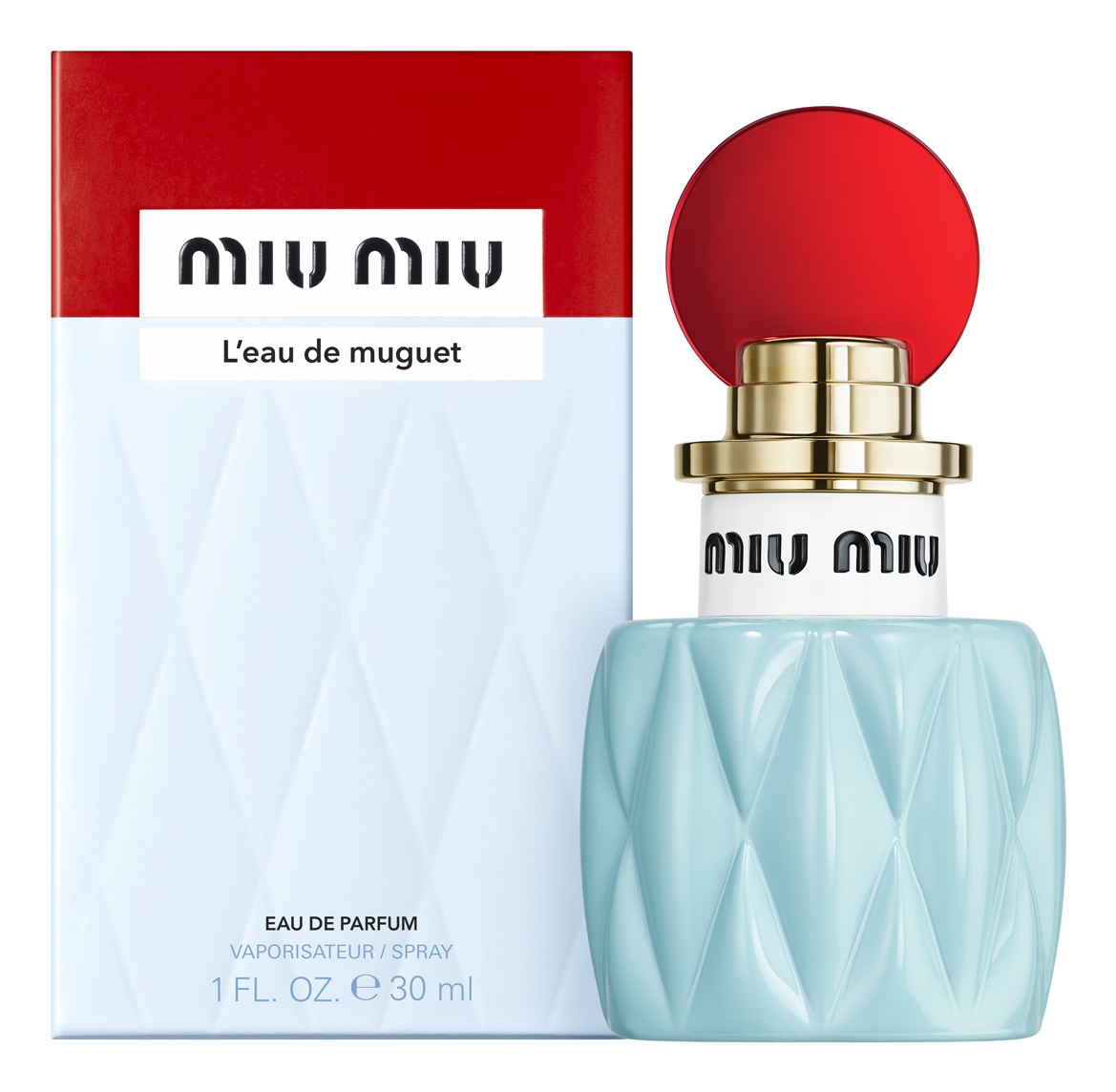 Miu Miu Eau de Parfum da Donna 100 ml - Fragranza Floreale con Note di Mughetto, Gelsomino e Rosa