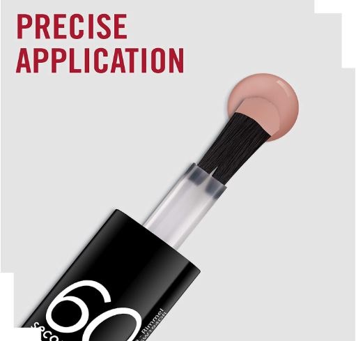Rimmel 60 Seconds Super Shine Smalto per Unghie 8 ml - Colore Caramel Cupcake, Asciugatura Rapida e Lunga Durata