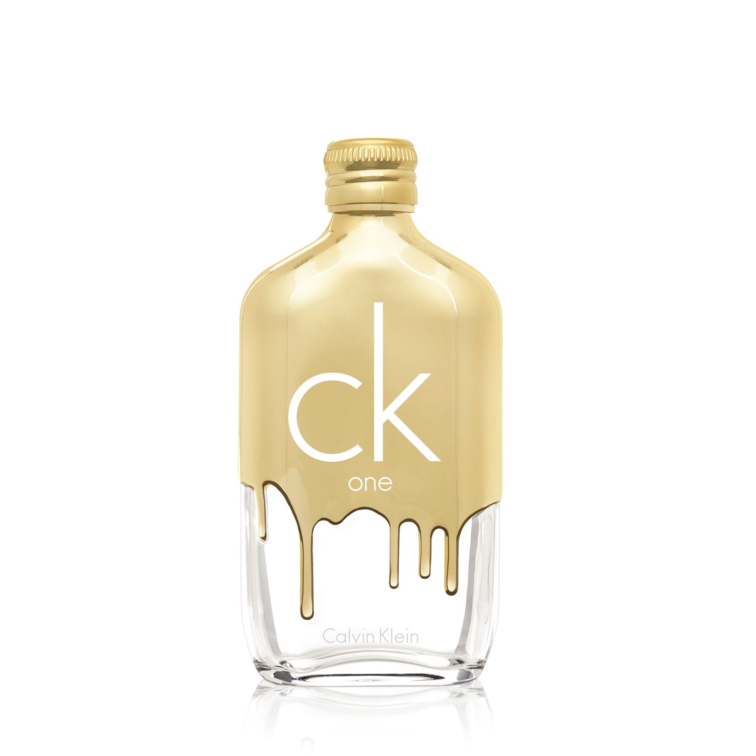 Calvin Klein CK One Gold Eau de Toilette Unisex 50 ml - Fragranza Audace con Note di Fico, Neroli e Vetiver